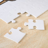 Puzzle Tigre comme pirate avec jambe en bois et main croc (Côté)