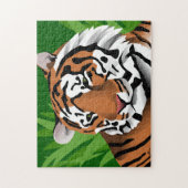 Puzzle Tigre Dans La Jungle (Vertical)