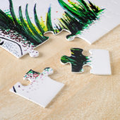 Puzzle Tigre Dans La Nature (Côté)