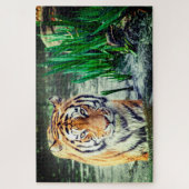 Puzzle Tigre dans l'eau (Vertical)