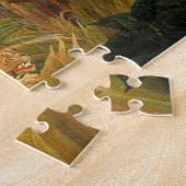 Puzzle Tigre dans une tempête tropicale par Henri Roussea (Côté)