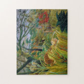 Puzzle Tigre dans une tempête tropicale, Rousseau (Vertical)