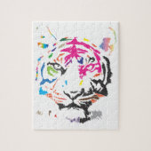 Puzzle Tigre d'arc-en-ciel (Vertical)