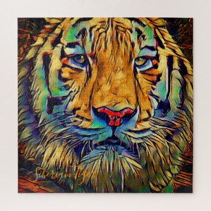 Puzzle Tigre de Sibérie [puzzle Carré]