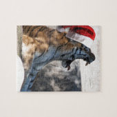 Puzzle Tigre du Bengale de Noël (Horizontal)