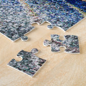 Puzzle Tigre Électrisant Dans La Nuit (Côté)