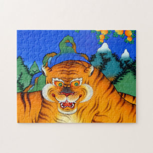 Puzzle Tigre, Himalaya, Népal/jungle du Tibet