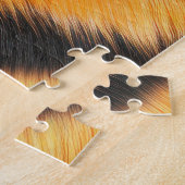 Puzzle Tigre noir orange (Côté)