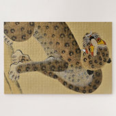 Puzzle Tigre tacheté Minhwa avec pie (Horizontal)