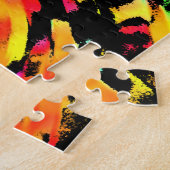 Puzzle Tigress Abstrait (Côté)