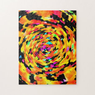 Puzzle Tigress Abstrait