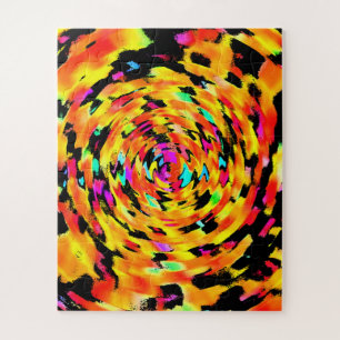 Puzzle Tigress Abstrait