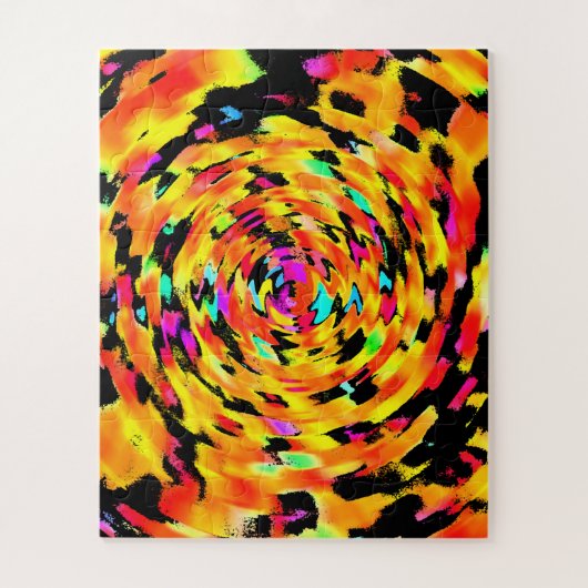 Puzzle Tigress Abstrait (Vertical)