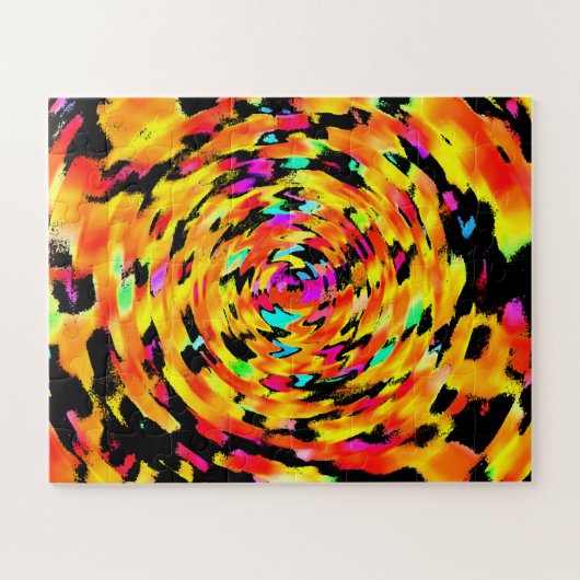 Puzzle Tigress Abstrait (Horizontal)