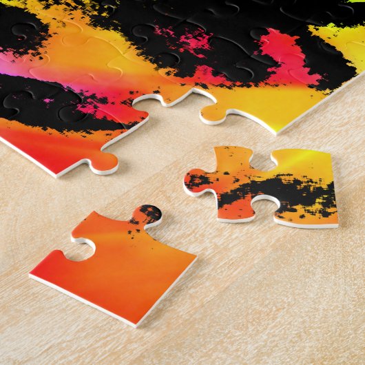 Puzzle Tigress Abstrait (Côté)