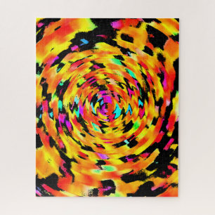 Puzzle Tigress Abstrait