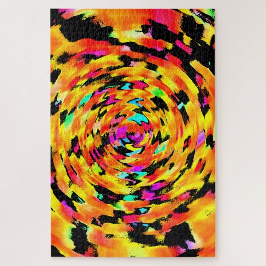 Puzzle Tigress Abstrait (Vertical)