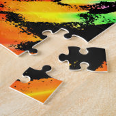 Puzzle Tigresse Abstrait (Côté)