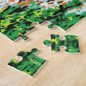 Puzzle: tijger legpuzzel (Zijkant)