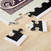 Puzzle "Timbre 20c du Canada Cartier 1908" (Côté)