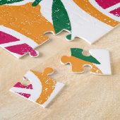 Puzzle Timbre de fruits Motif texturé sans joint (Côté)