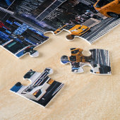 Puzzle Time Carré New York. (Côté)