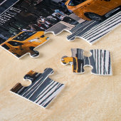 Puzzle Time Square New York. Vœux de Noël (Côté)