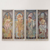 Puzzle "Times of Day" d'Alphonse Mucha - 20x30 (Horizontal)