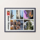 Puzzle Timor oriental - Mosaic - (Horizontal)