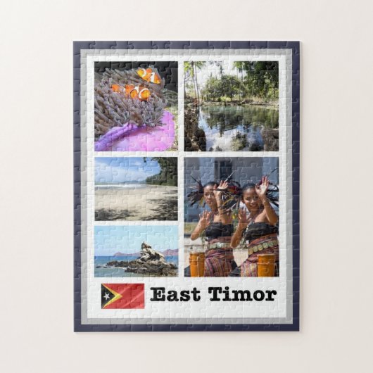 Puzzle Timor oriental - Mosaic - (Vertical)