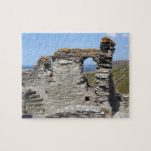 Puzzle Tintagel Castle, Angleterre, Royaume-Uni