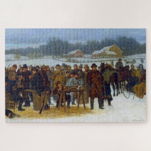 Puzzle Tir au dindon John Whetten Ehninger 1879