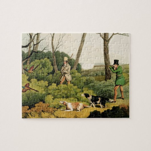 Puzzle "Tir de faisan", pub. par Thomas McLean, 1820 ( (Horizontal)