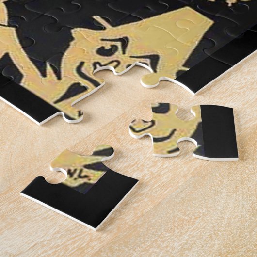 Puzzle tirage de ciseaux meurtriers (Côté)