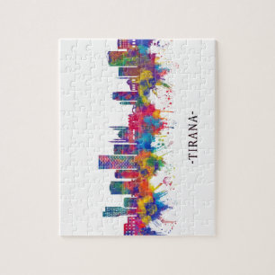 Puzzle Tirana Albanie Skyline