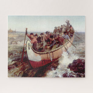 Puzzle Tirer sur les rapides par Frances Anne Hopkins
