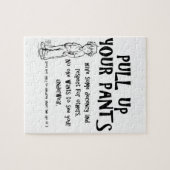 Puzzle Tirez sur votre pantalon (Horizontal)