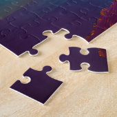 Puzzle Tirs de comète violet galactique dans l'espace ext (Côté)