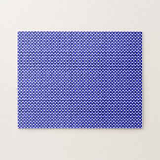 Puzzle Tissu bleu