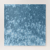 Puzzle Tissu de séquence : Séquin bleu ciel. (Horizontal)