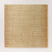 Puzzle Tissu naturel, arrière - plan texturé. (Horizontal)