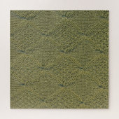 Puzzle Tissu tricoté vert : texture rapprochée (Horizontal)