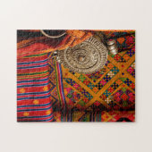 Puzzle Tissus, Bhoutan (Horizontal)