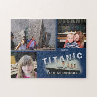 Puzzle Titanic Custom Family Trois Photo Collage