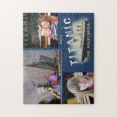 Puzzle Titanic Custom Family Trois Photo Collage (Vertical)