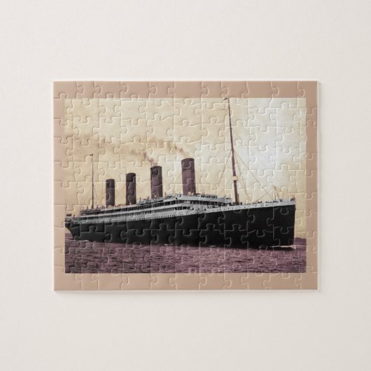 Puzzle Titanic en mer (Horizontal)