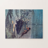 Puzzle Titanic frappe l'iceberg (Horizontal)