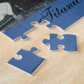 Puzzle Titanic Nom Vintage navire (Côté)