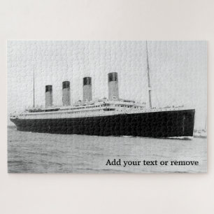 Puzzle Titanic quitte Southampton le 10 avril 1912,