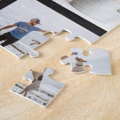 Puzzle Titre personnalisé Collage de couleurs modifiable  (Côté)